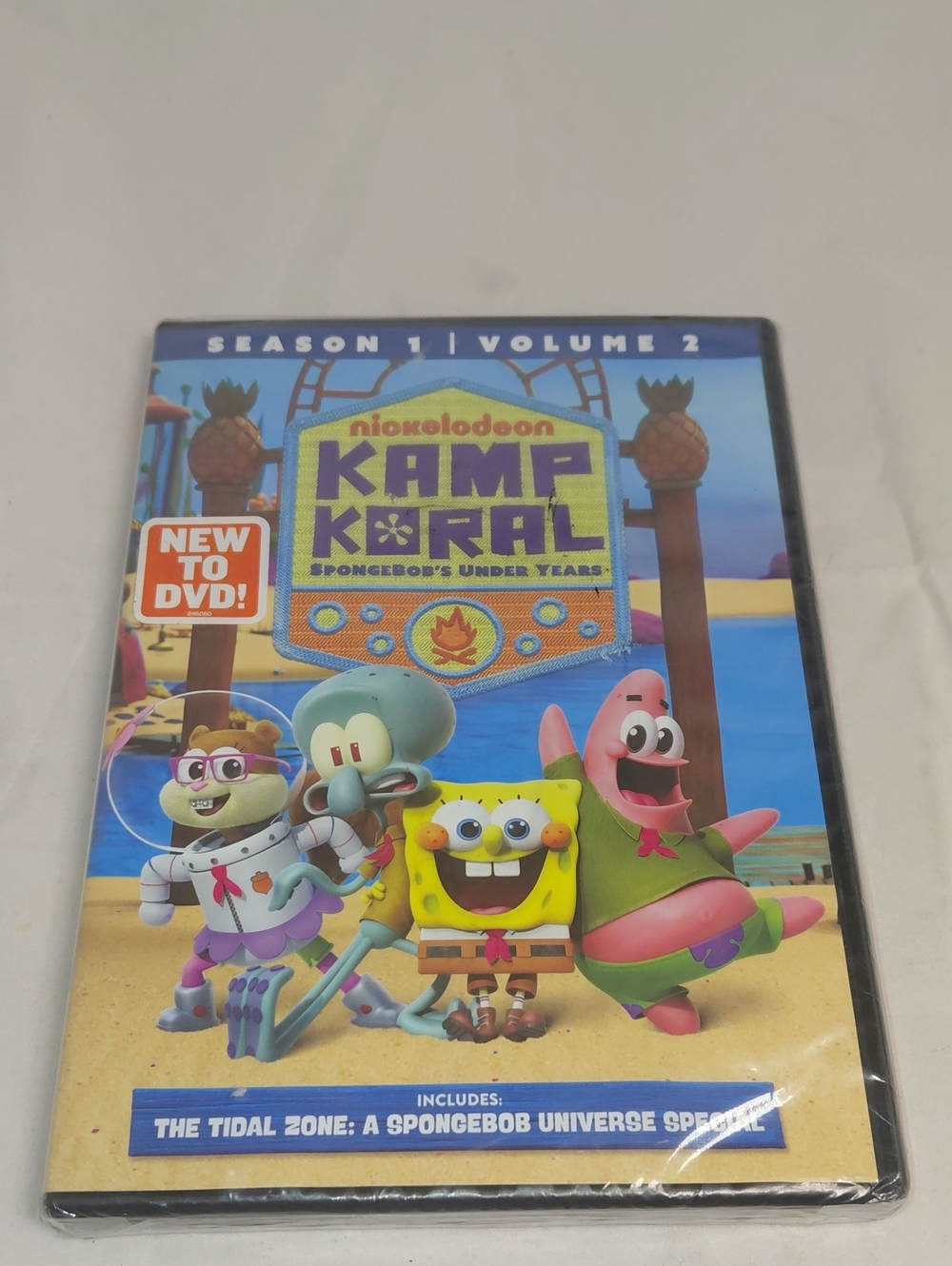 Nickelodeon Kamp Koral DVD - SpongeBoBs Under Years Brand New